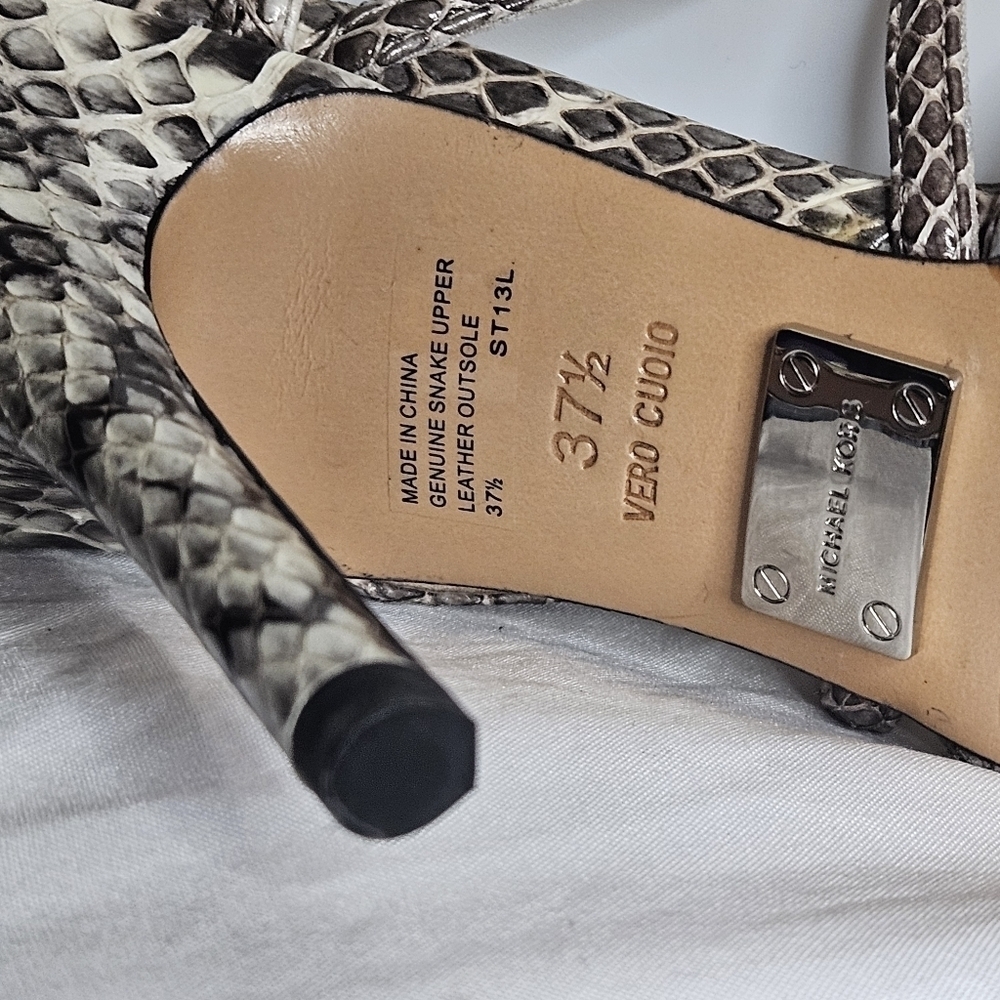 Michael Kors Python Gladiator Heels - image 8